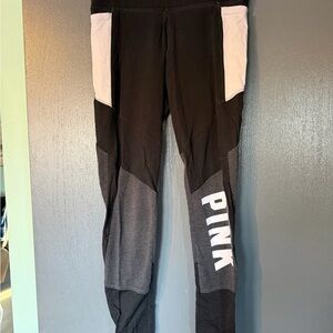 PINK Victoria's Secret Black Yoga Leggings